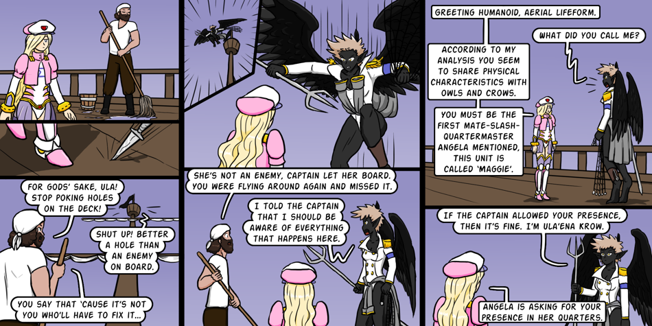 Breadfinder - Episode 216, Page 1: 216-Vigilant & ever watching